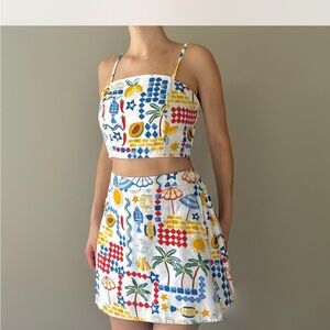 Amalfi Coast Skirt and Top Set